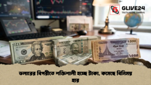 ডলারের বিপরীতে শক্তিশালী হচ্ছে টাকা, কমেছে বিনিময় হার