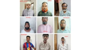 ধানমন্ডিতে ৩৮ লাখ টাকা ডাকাতি গ্রেপ্তার ৯ ধানমন্ডিতে ৩৮ লাখ টাকা ডাকাতি, গ্রেপ্তার ৯