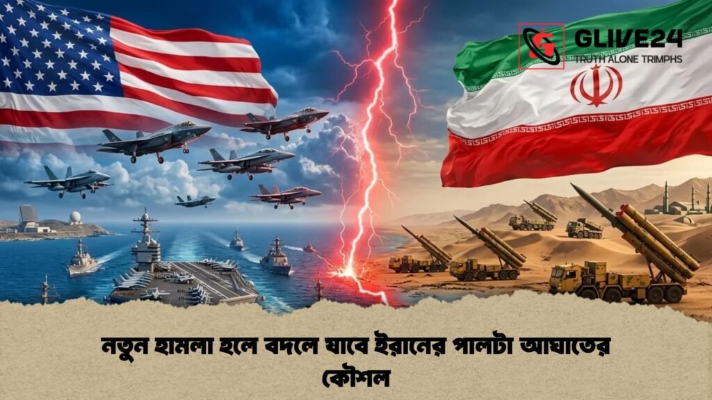 নতুন হামলা হলে বদলে যাবে ইরানের পালটা আঘাতের কৌশল