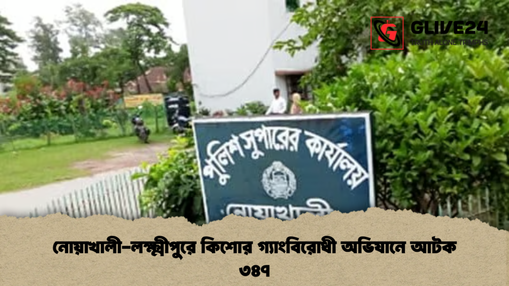 নোয়াখালী-লক্ষ্মীপুরে কিশোর গ্যাংবিরোধী অভিযানে আটক ৩৪৭