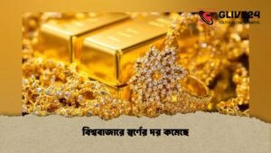 বিশ্ববাজারে স্বর্ণের দর কমেছে