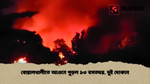 বোয়ালখালীতে আগুনে পুড়ল ১৩ বসতঘর, দুই দোকান