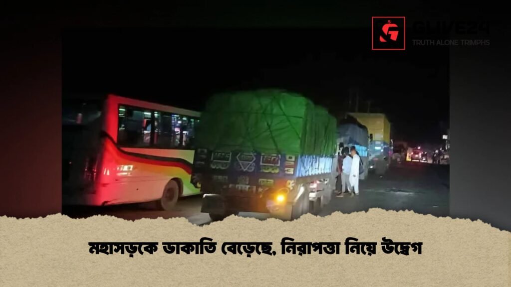 মহাসড়কে ডাকাতি বেড়েছে, নিরাপত্তা নিয়ে উদ্বেগ