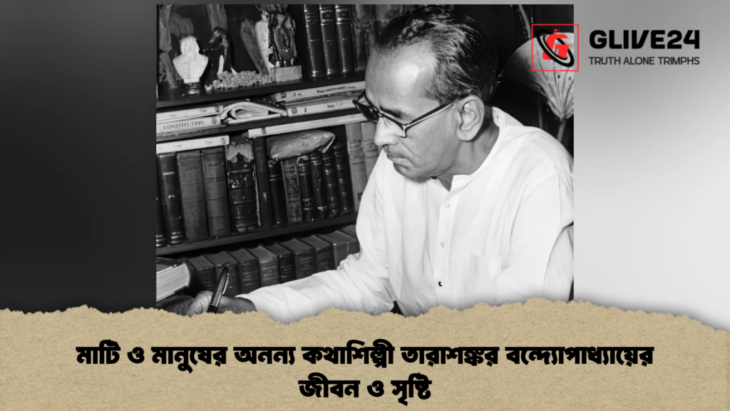 মাটি ও মানুষের অনন্য কথাশিল্পী তারাশঙ্কর বন্দ্যোপাধ্যায়ের জীবন ও সৃষ্টি