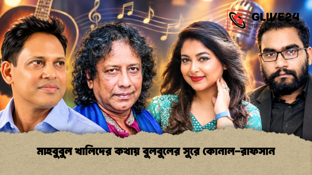 মাহবুবুল খালিদের কথায় বুলবুলের সুরে কোনাল-রাফসান