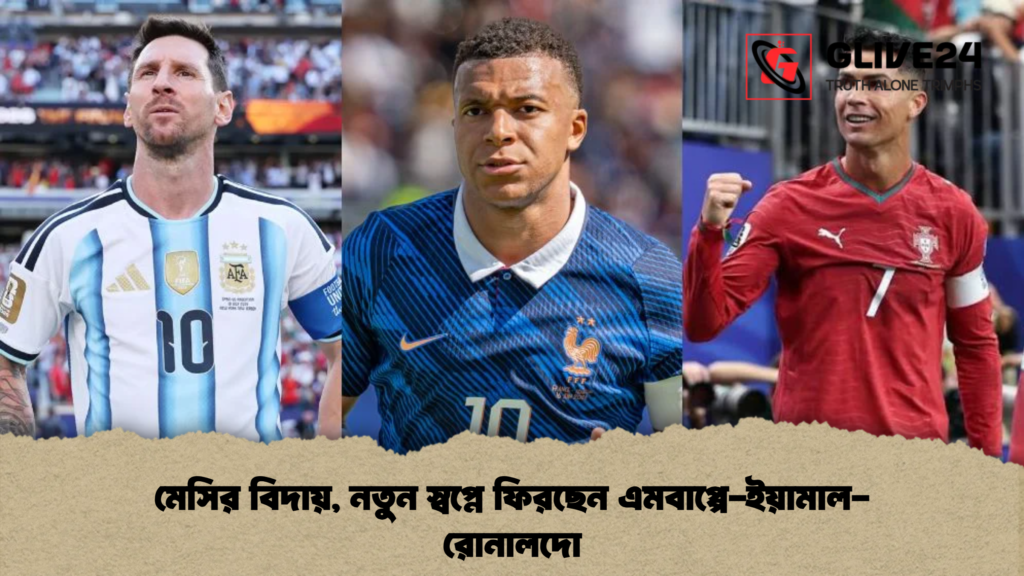মেসির বিদায়, নতুন স্বপ্নে ফিরছেন এমবাপ্পে-ইয়ামাল-রোনালদো 4 মেসির বিদায়, নতুন স্বপ্নে ফিরছেন এমবাপ্পে-ইয়ামাল-রোনালদো