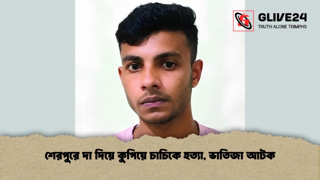 শেরপুরে দা দিয়ে কুপিয়ে চাচিকে হত্যা, ভাতিজা আটক