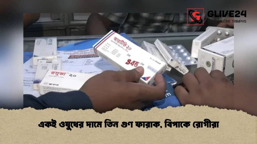 একই ওষুধের দামে তিন গুণ ফারাক, বিপাকে রোগীরা