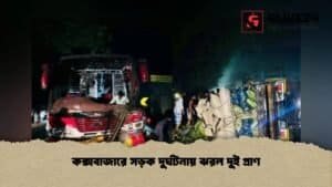 কক্সবাজারে সড়ক দুর্ঘটনায় ঝরল দুই প্রাণ