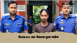 ঘিওরে ৪০০ গ্রাম গাঁজাসহ যুবক আটক