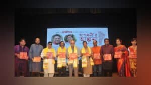 চট্টগ্রামে নতুন পূজার গান ‘আগমনী’র আলপনা’ প্রকাশ