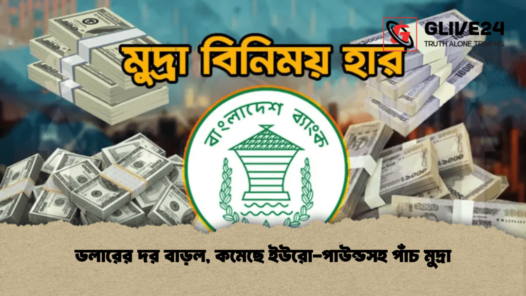 ডলারের দর বাড়ল, কমেছে ইউরো-পাউন্ডসহ পাঁচ মুদ্রা
