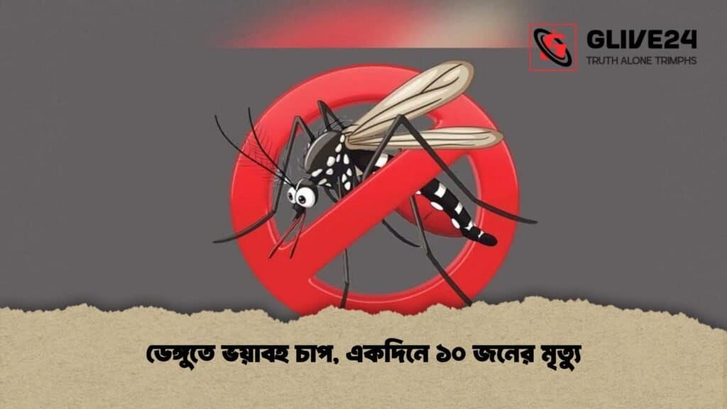ডেঙ্গুতে ভয়াবহ চাপ, একদিনে ১০ জনের মৃত্যু