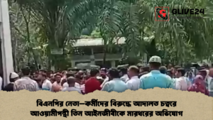 বিএনপির নেতা–কর্মীদের বিরুদ্ধে আদালত চত্বরে আওয়ামীপন্থী তিন আইনজীবীকে মারধরের অভিযোগ