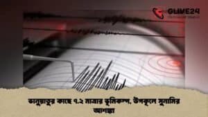 ভানুয়াতুর কাছে ৭.২ মাত্রার ভূমিকম্প, উপকূলে সুনামির আশঙ্কা