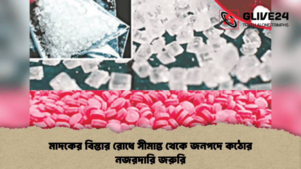 মাদকের বিস্তার রোধে সীমান্ত থেকে জনপদে কঠোর নজরদারি জরুরি