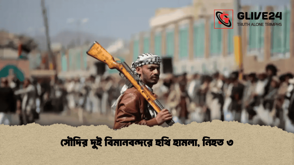 সৌদির দুই বিমানবন্দরে হুথি হামলা, নিহত ৩