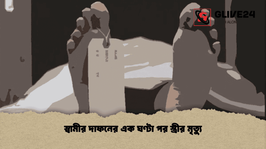 স্বামীর দাফনের এক ঘণ্টা পর স্ত্রীর মৃত্যু 3 স্বামীর দাaফনের এক ঘণ্টা পর স্ত্রীর মৃত্যু
